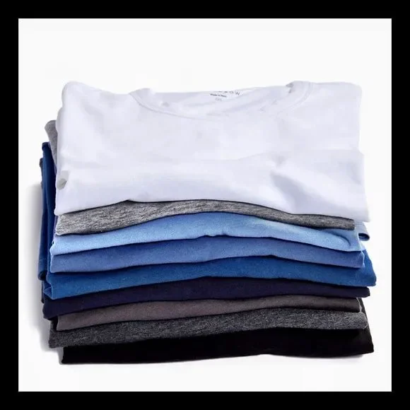 Mott & Bow Men’s ’Driggs’ Long-Sleeve Crewneck T-Shirt. Classic White. XL. New - Picture 8 of 10